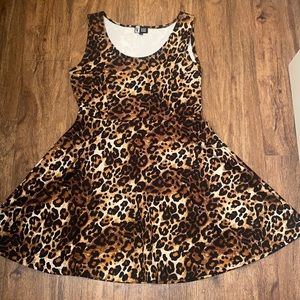 A line~Empire Waist ~Cheetah Dress!
